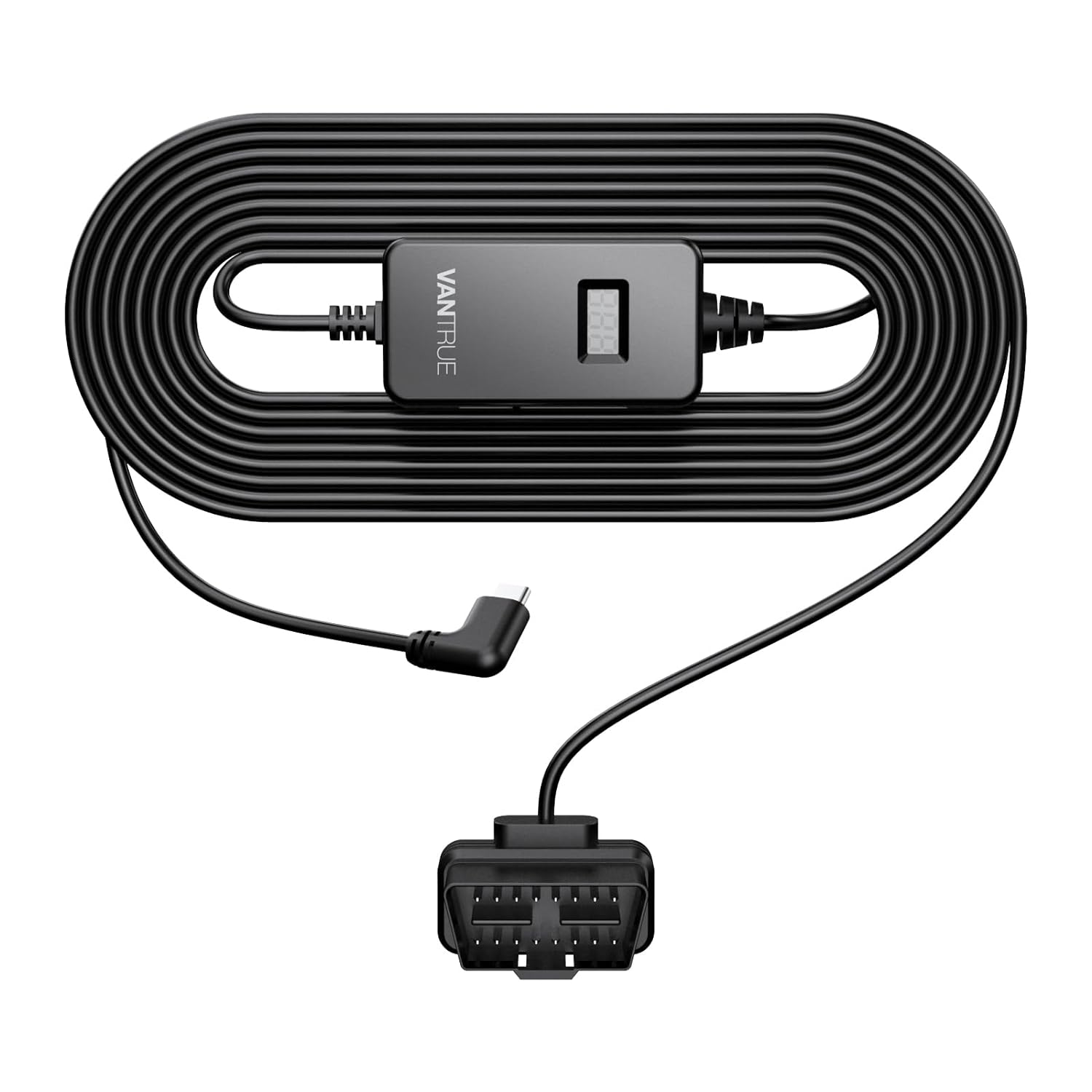 Vantrue OBD Hardwiring Cable for USB-C Dashcams with LCD Screen (See listing).