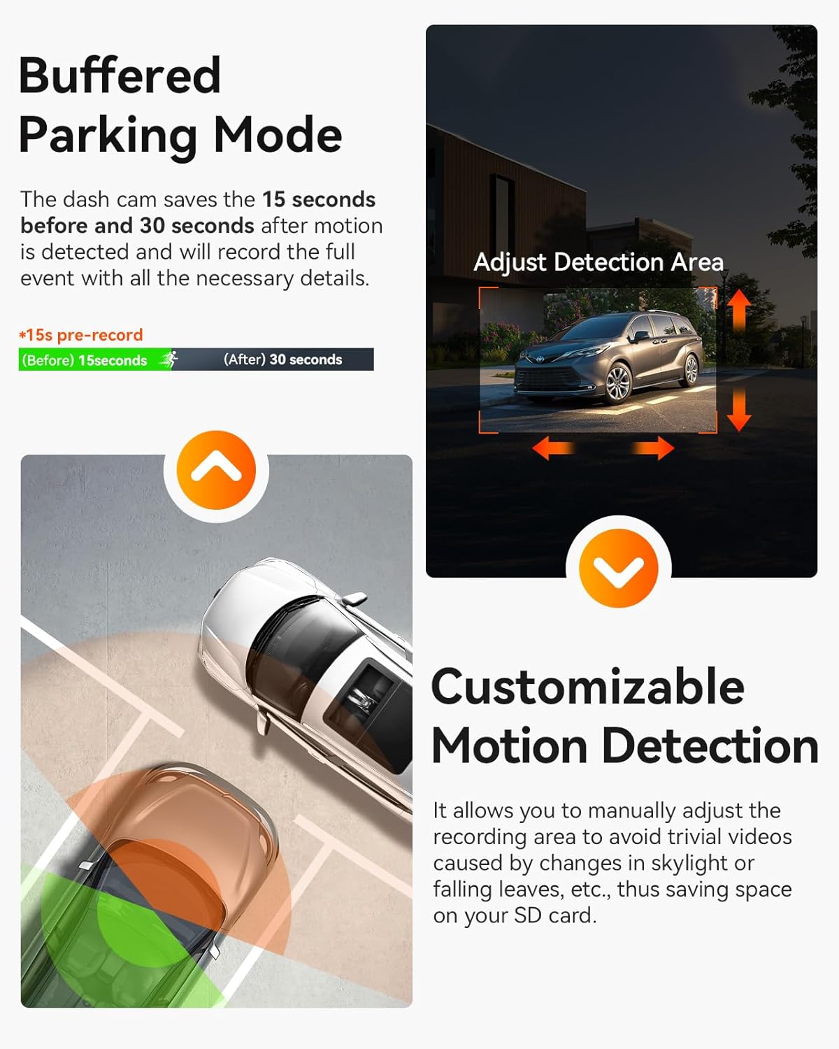Vantrue N2X 2.7K Front & Interior Dash Cam | WiFi | IR Night Vision | LTE Option.
