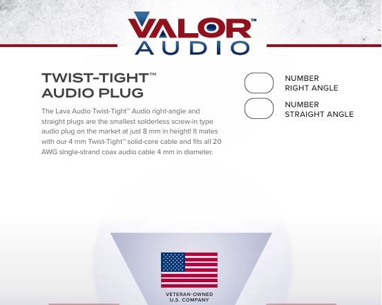Valor Audio Twist Tight Solderless Pedalboard Kit.