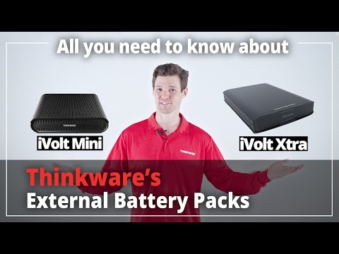 Thinkware iVolt Xtra External Dash Cam Battery Pack (7500 mAh).