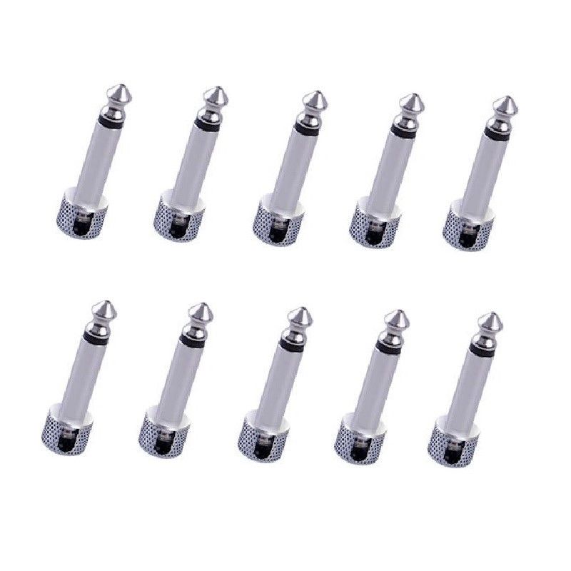 10 Lava Cable Tightrope V2 Right Angle Plugs For Tightrope Cable (10 Pack).