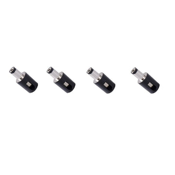 Lava Cable Tightrope DC Right Angle Plugs For Tightrope Cable (4 Pack).