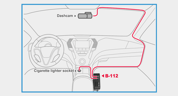 Blackvue Power Magic Battery Pack B-112 Vehicle Battery Discharge Prevention.
