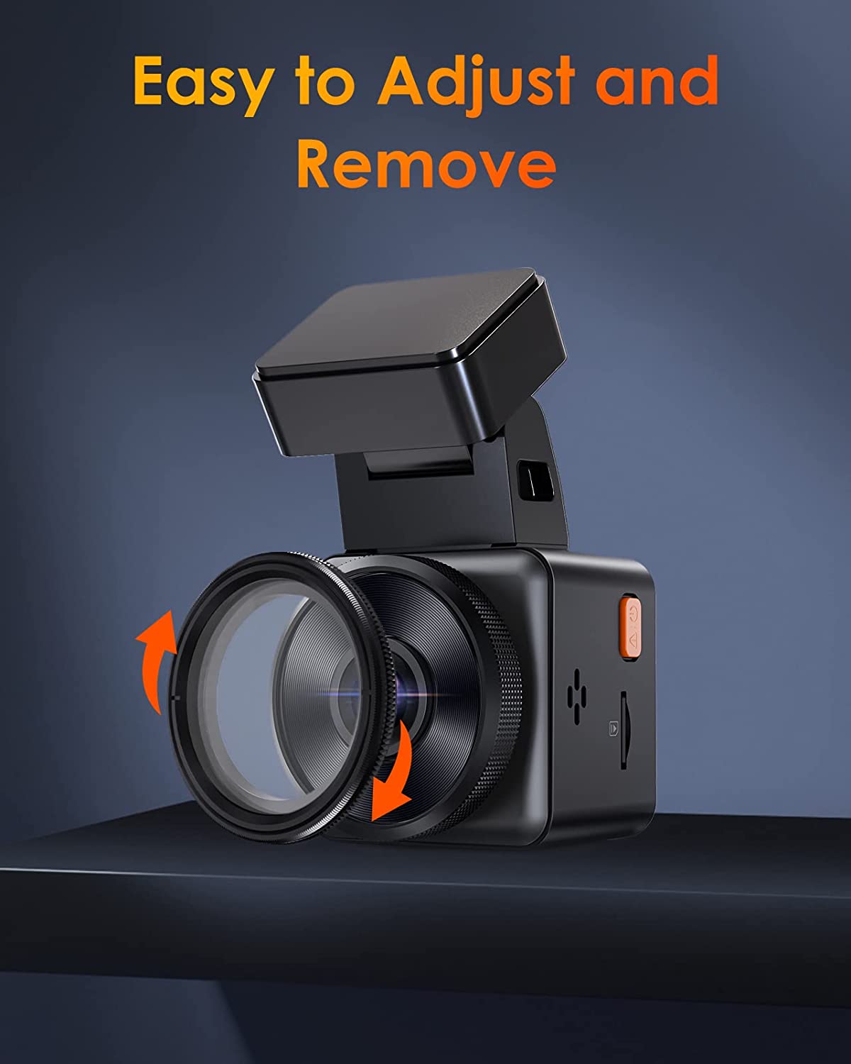 Vantrue 40mm Ultra-Slim CPL Circular Polarizer Filter for Vantrue E1, E2, E3, E1 Lite Dash Cam, Reduce Glare and Reflection, Enhance Contrast.