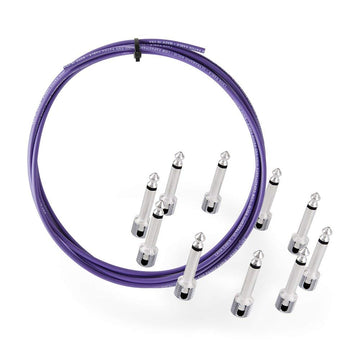 Lava Cable Tightrope Solder-Free High End Cable Kit w/ 10 Right Angle TeCu Plugs.