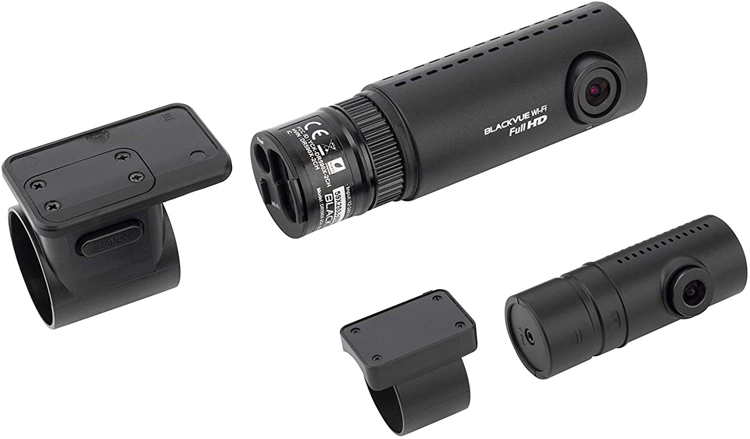 BlackVue DR590X-2CH Plus | Full HD Wi-Fi Dashcam | Includes Hardwiring Cable | (32GB, 64GB, 128GB, 256GB, 512GB).
