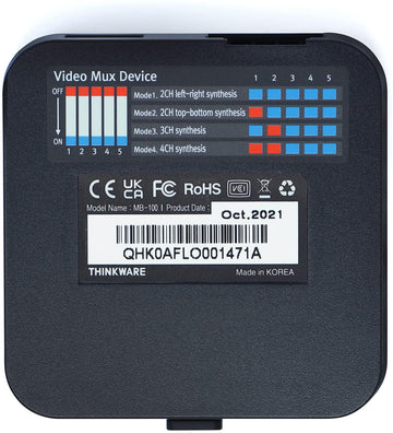 Thinkware Multiplexer Box Accessory TWA-MB100 (Add up to 5 cameras).
