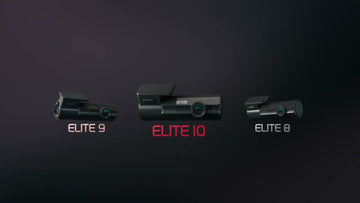 BlackVue Elite 8, Elite 9 and Elite 10 dashcams side by side