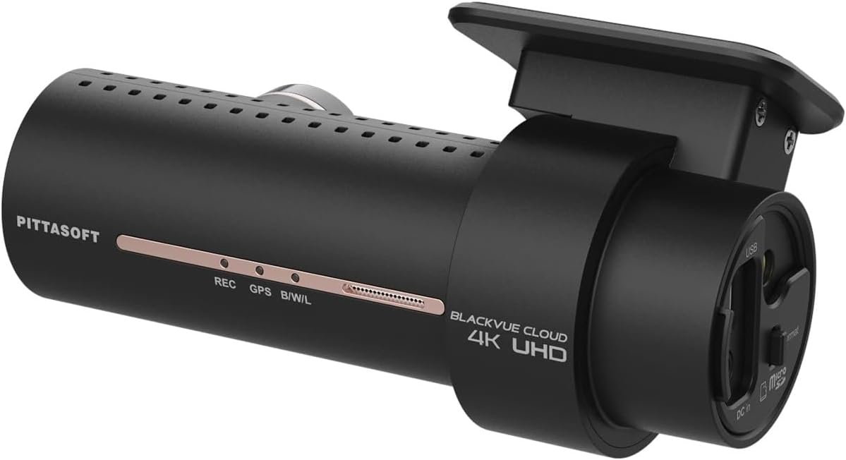 BlackVue DR970X-1CH Plus Single-Channel 4K UHD Cloud Dashcam | Wi-Fi, GPS, Parking Mode | LTE via Optional LTE Module (64GB, 128GB, 256GB, 512GB) - Items
