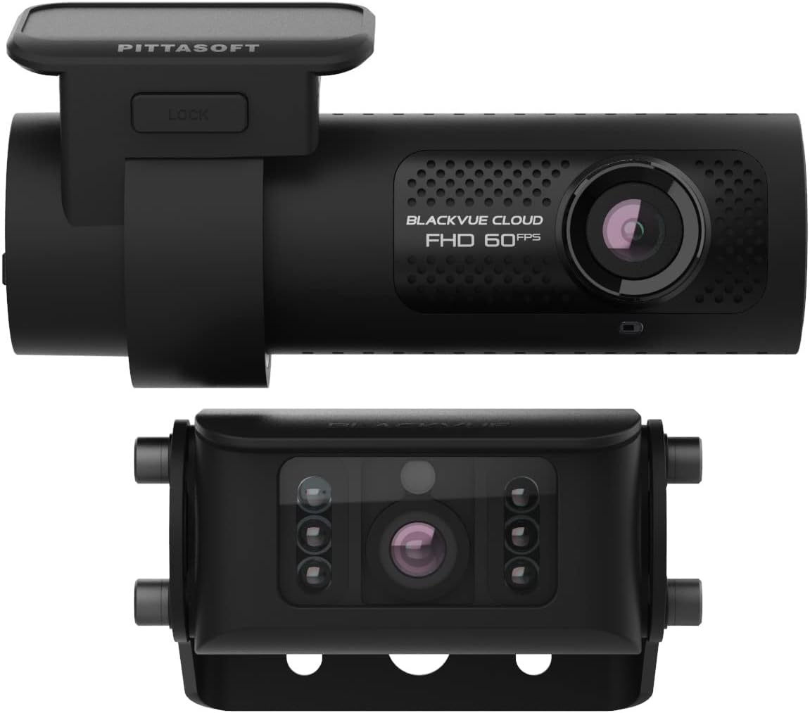 BlackVue DR770X-2CH Truck | Dual Channel Dashcam for Trucks and Heavy Vehicles | WiFi, GPS, Optional LTE | Truck Dashcam Front and Water-Proof Rear (64GB, 128GB, 256GB, 512GB)