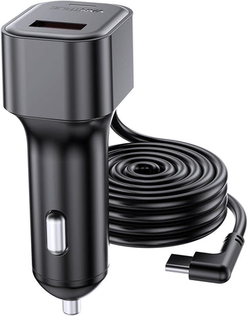 Vantrue 11.5ft Car Charger for USB-C Dashcams