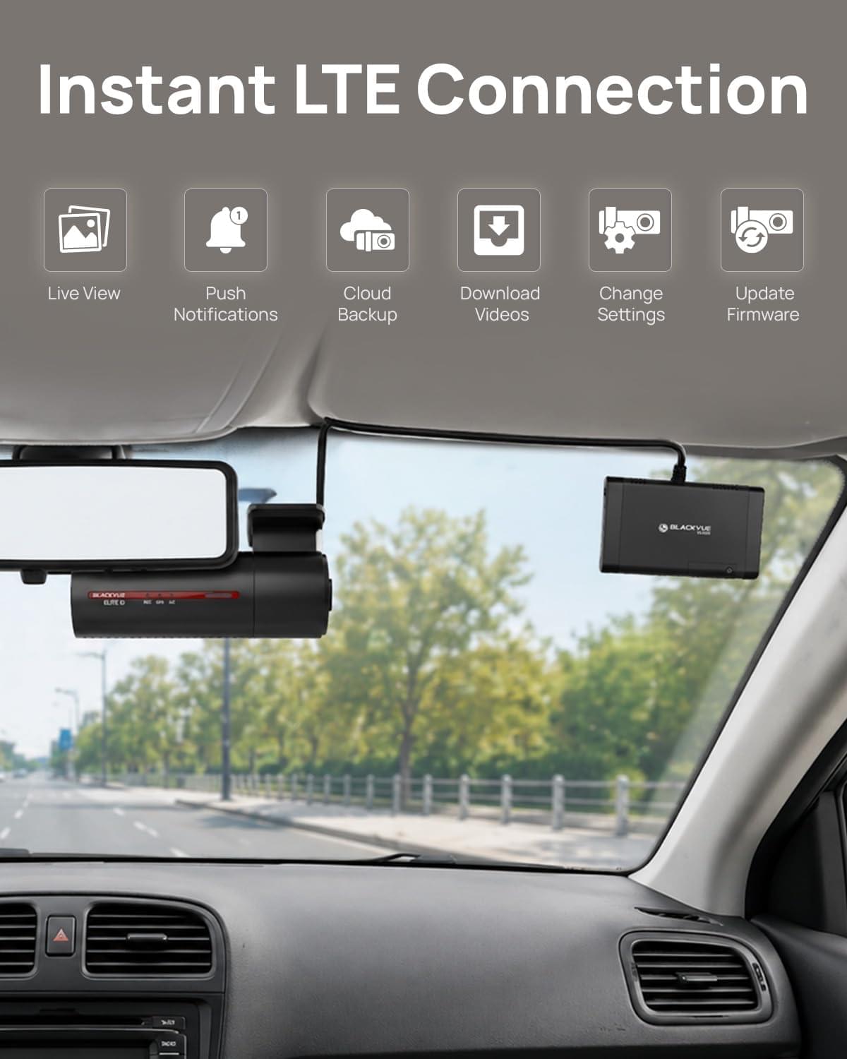 BlackVue CM100GLTE | External 4G LTE Module | BlackVue Cloud Connectivity for DR970X/DR900X/DR770X/DR750X.