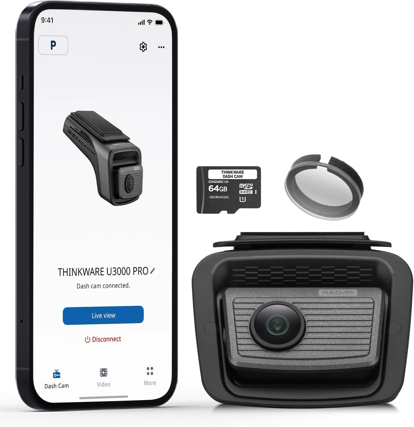 High-quality Dash Cam with LTE Compatible feature ensuring seamless video streaming and real-time connectivity