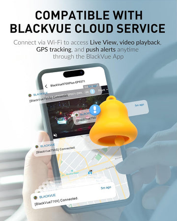 BlackVue DR970X-2CH Plus II Dash Cam – 4K UHD Front & Full HD Rear WiFi Cloud - Items