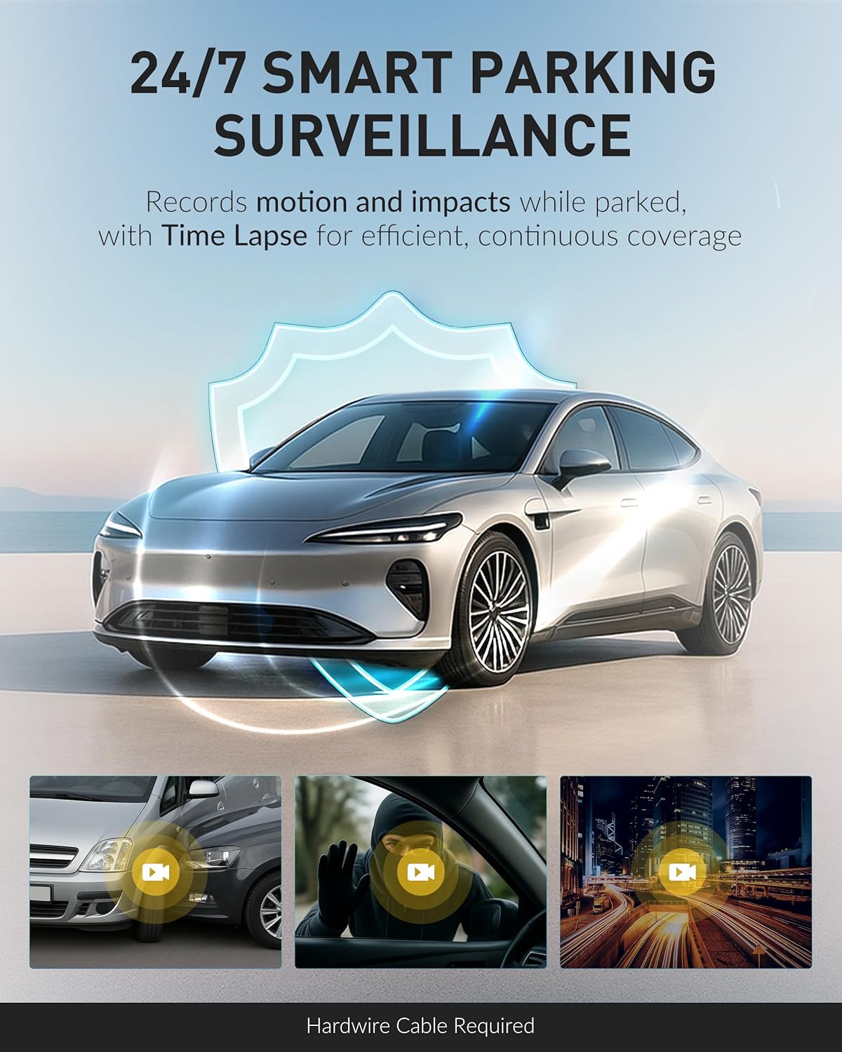 BlackVue DR970X-2CH LTE Plus II Dash Cam – 4K UHD Front + Full HD Rear, Built-in LTE - Items