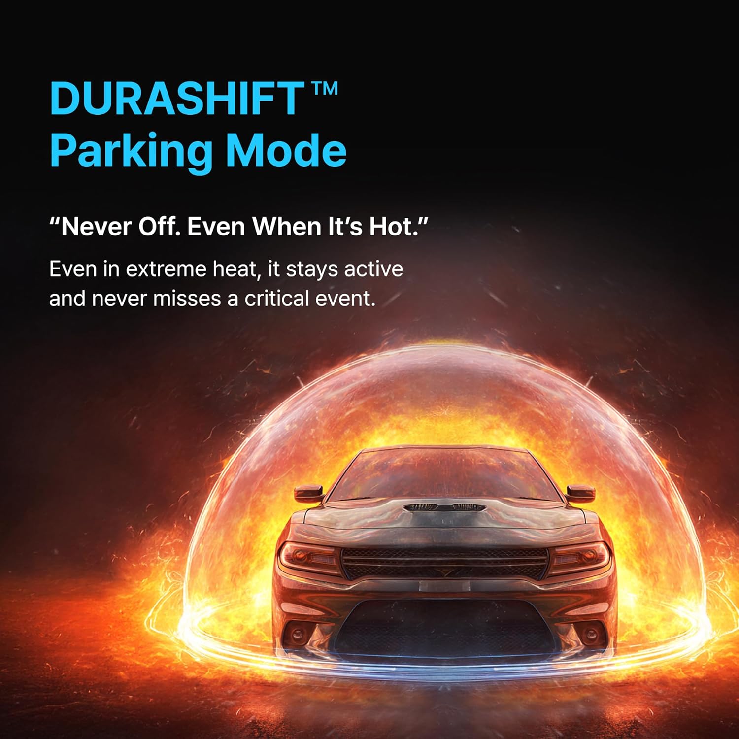 High-resolution 4K dashcam capturing clear and detailed footage for enhanced vehicle safety