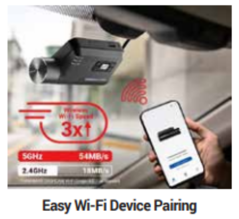 Thinkware Q850 Pro 2CH Dash Cam Front Rear 2K Car Dashboard Camera, WiFi, GPS, Night Vision (64GB).