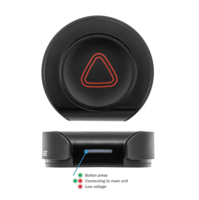 BlackVue EB-1B remote button showing LED status indicator