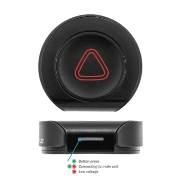 BlackVue EB-1B remote button showing LED status indicator