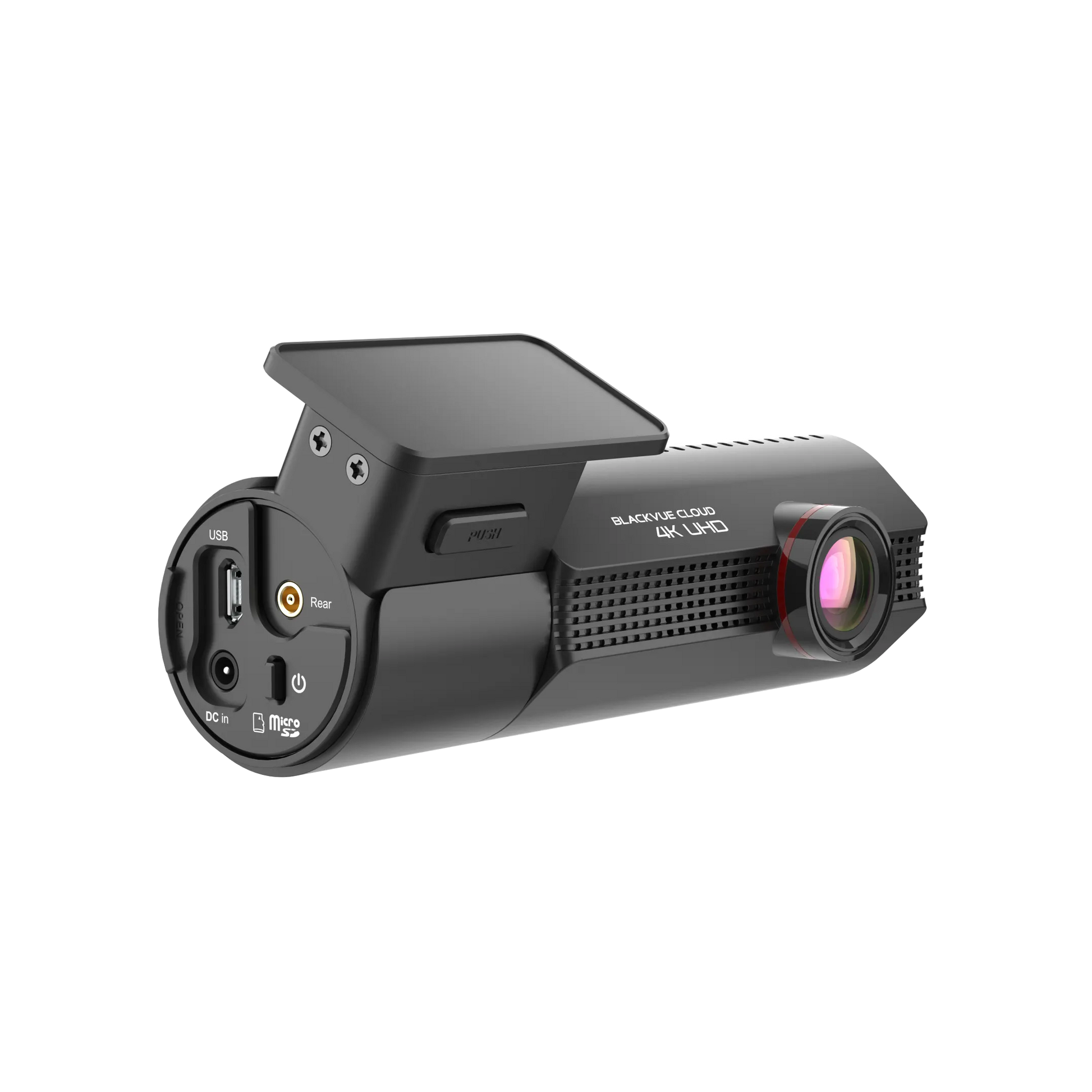 High-quality Blackvue dashcam installed on a vehicle capturing clear footage for enhanced security.