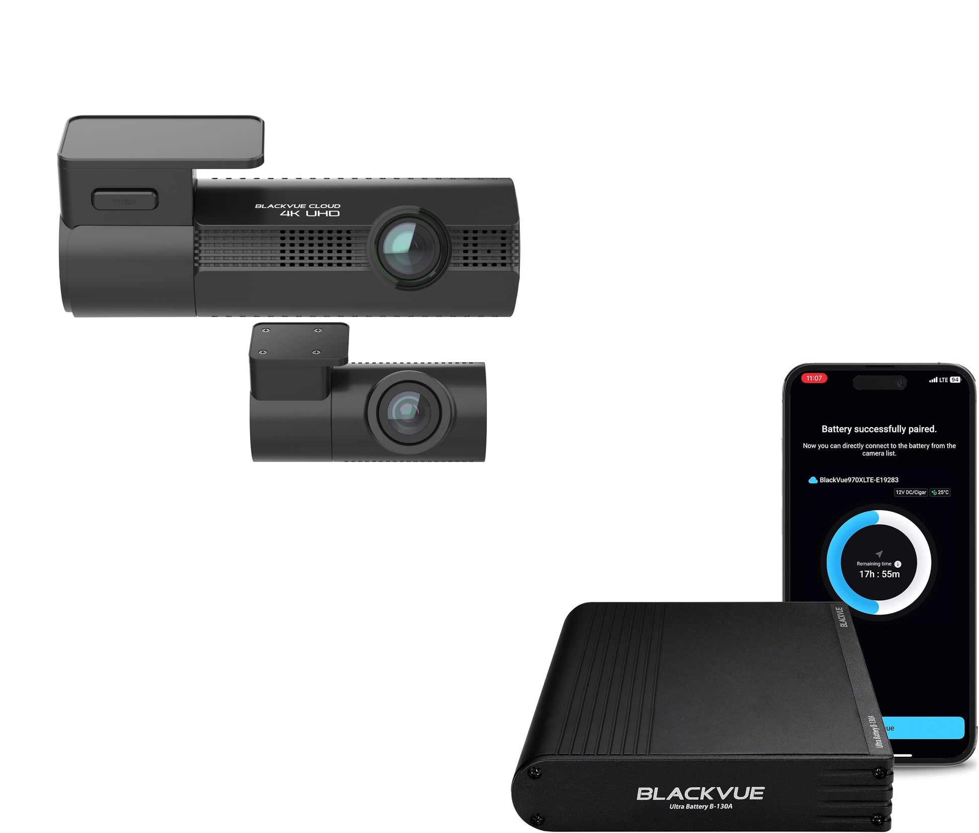 Blackvue Elite dashcam delivering superior video quality and advanced security features