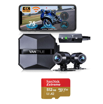 Vantrue F1 + Sandisk Extreme 512GB Memory Card
