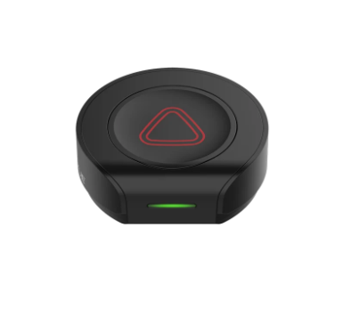 BlackVue EB-1B remote button with LED illuminated during wireless pairing