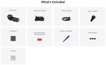 BlackVue DR970X-1CH Plus II Dash Cam – 4K UHD USB-C WiFi Cloud - Items