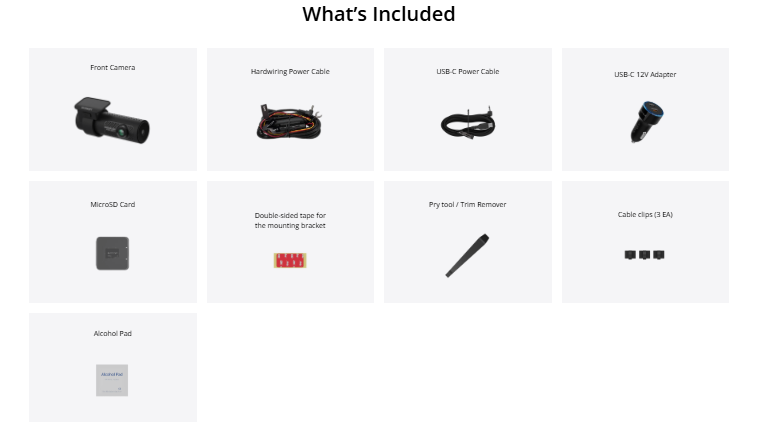 Dash Cam with WiFi connectivity by BlackVue for seamless video recording and easy cloud access