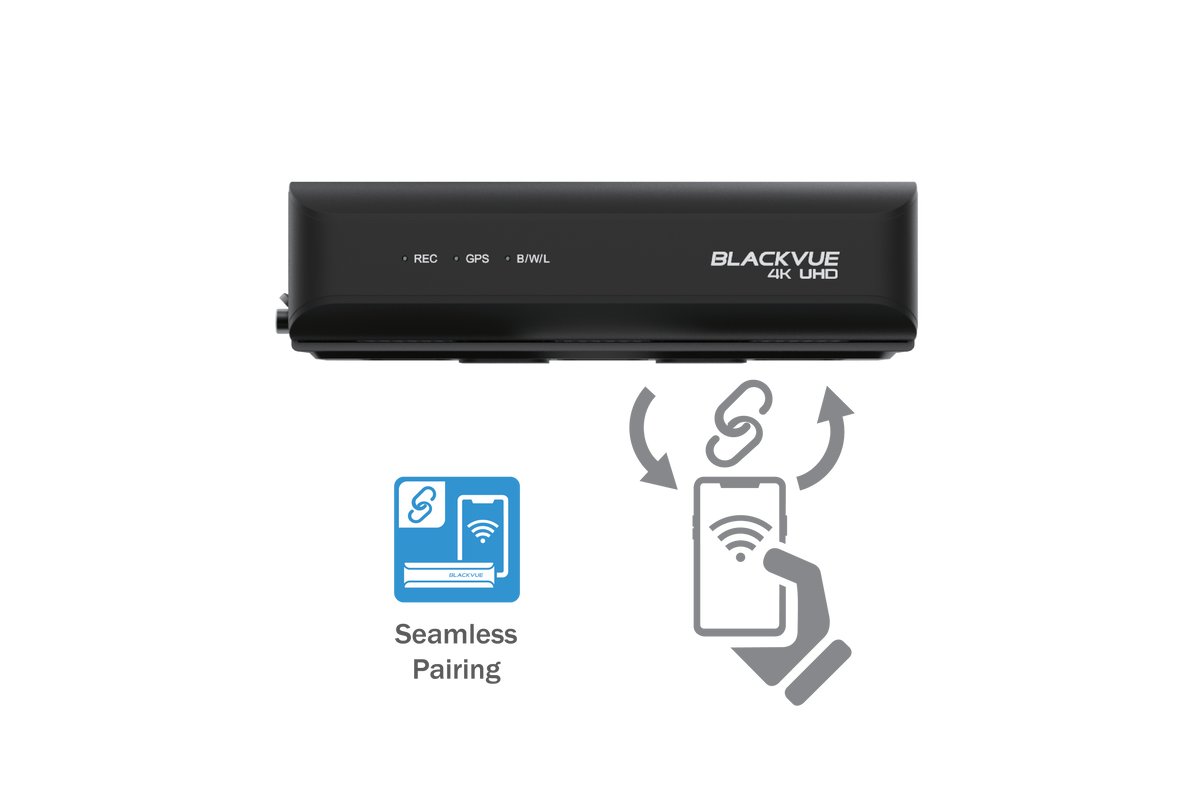 BlackVue DR970X Box-2CH Plus Seamless Pairing with the BlackVue App