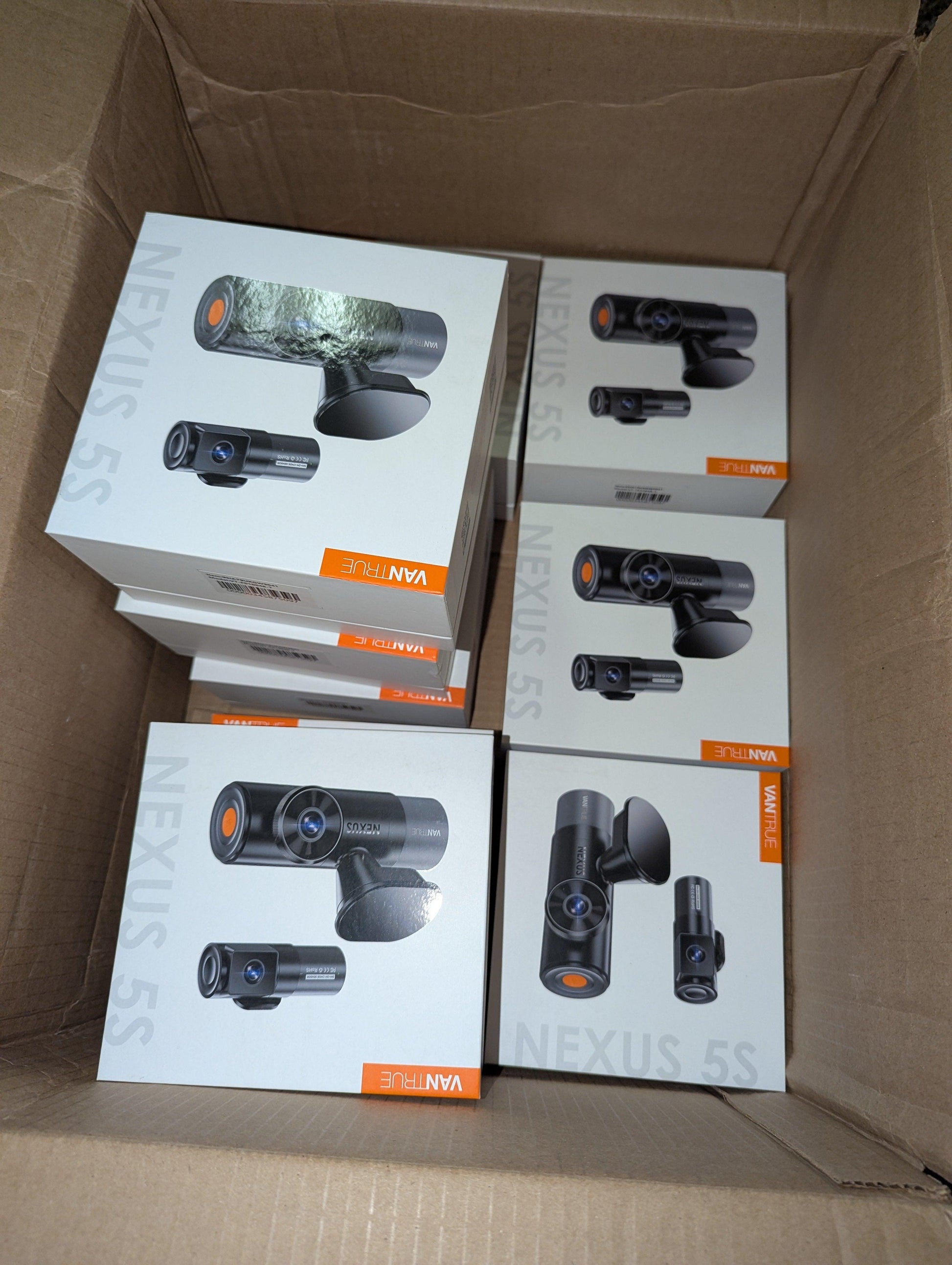 Vantrue Nexus 5 S | N5S | 360 Degree WiFi Dashcam GPS LTE Support 1TB Support - Items