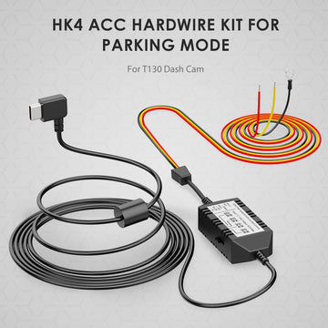VIOFO HK4 USB-C Hardwire Kit for T130 Dash Cam | Enables Parking Mode
